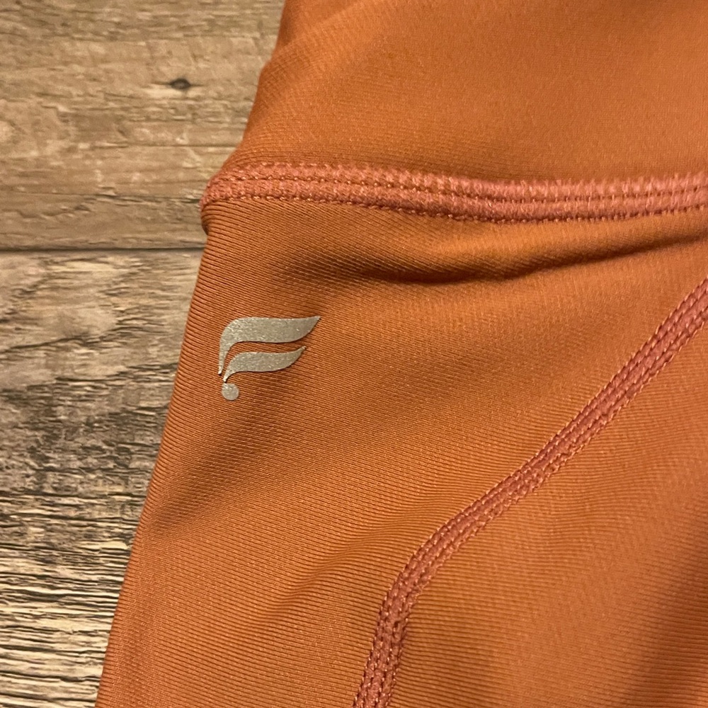 Fabletics Rust High-Waisted Joggers - Picture 2 of 3
